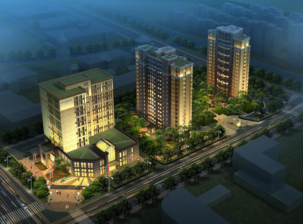 Modena By Fraser New District Wuxi Wuxi  Eksteriør bilde
